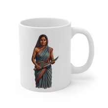 Load image into Gallery viewer, Indo-Caribbean tribute Ceramic White Mug 11oz
